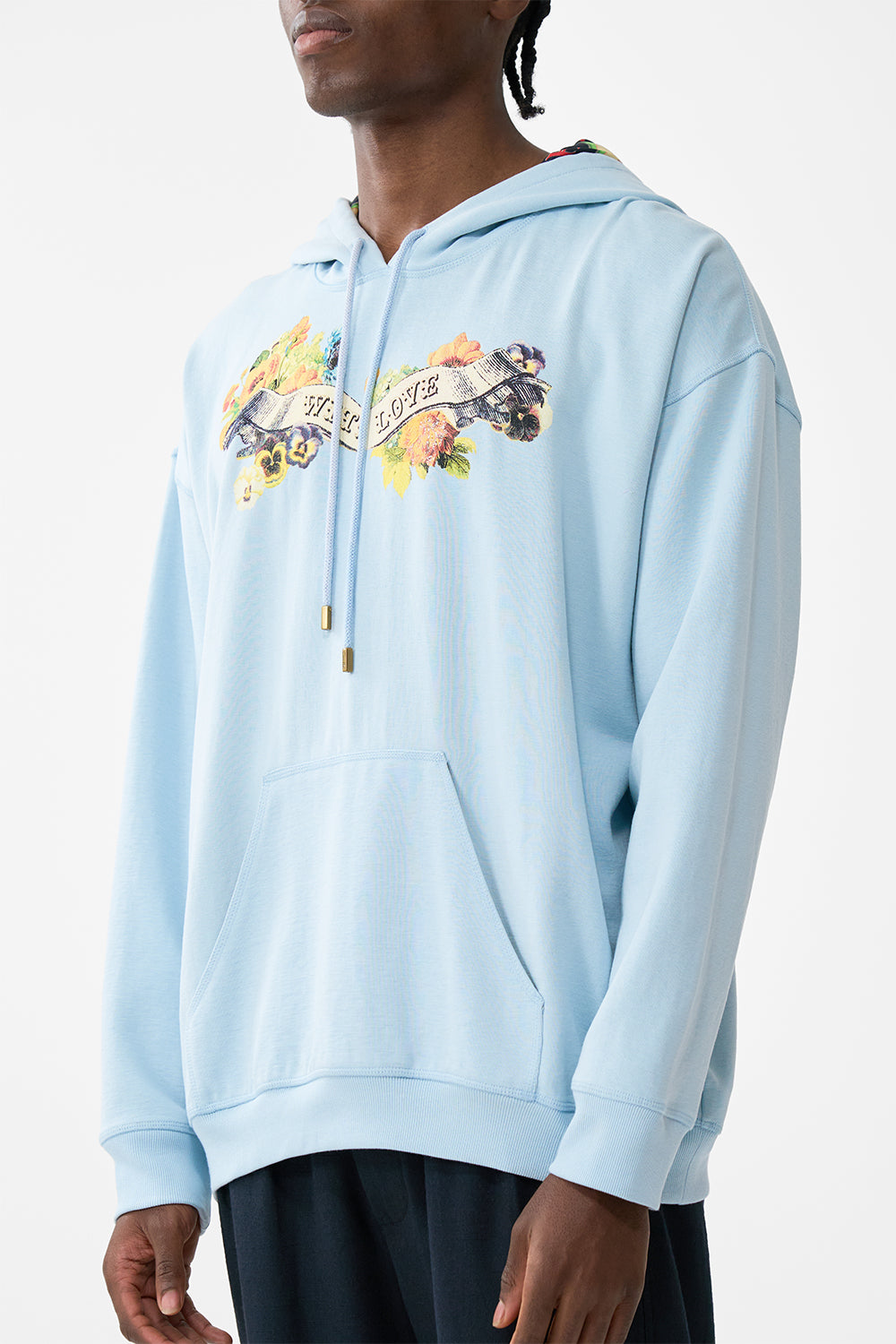 The CAMILLA Relaxed Fit Oversized Hoodie W Kanga Pocket in our Bathing Bombshell print.