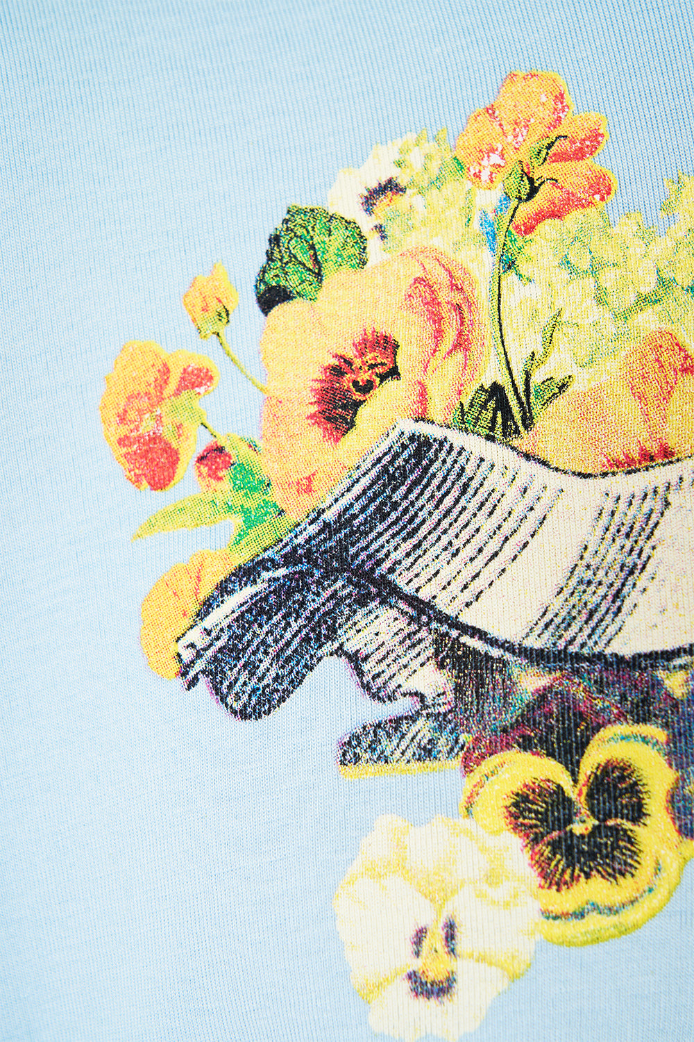 The CAMILLA Relaxed Fit Oversized Hoodie W Kanga Pocket in our Bathing Bombshell print.