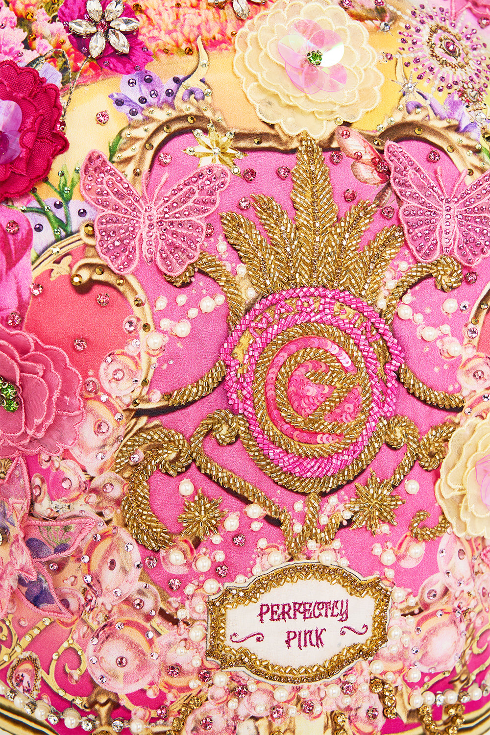 CAMILLA Halter Tie Back Top in Totally Ozmopolitan Print