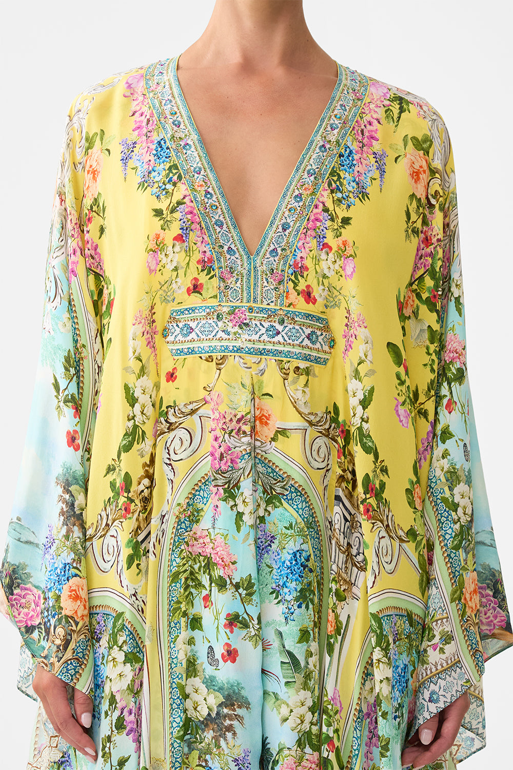 LONG KAFTAN WITH WAIST DETAIL TALES OF TOPKAPI PALACE