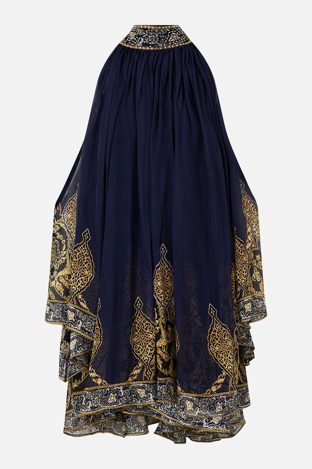 COLD SHOULDER SHORT DRESS THE IMPERIAL GATE