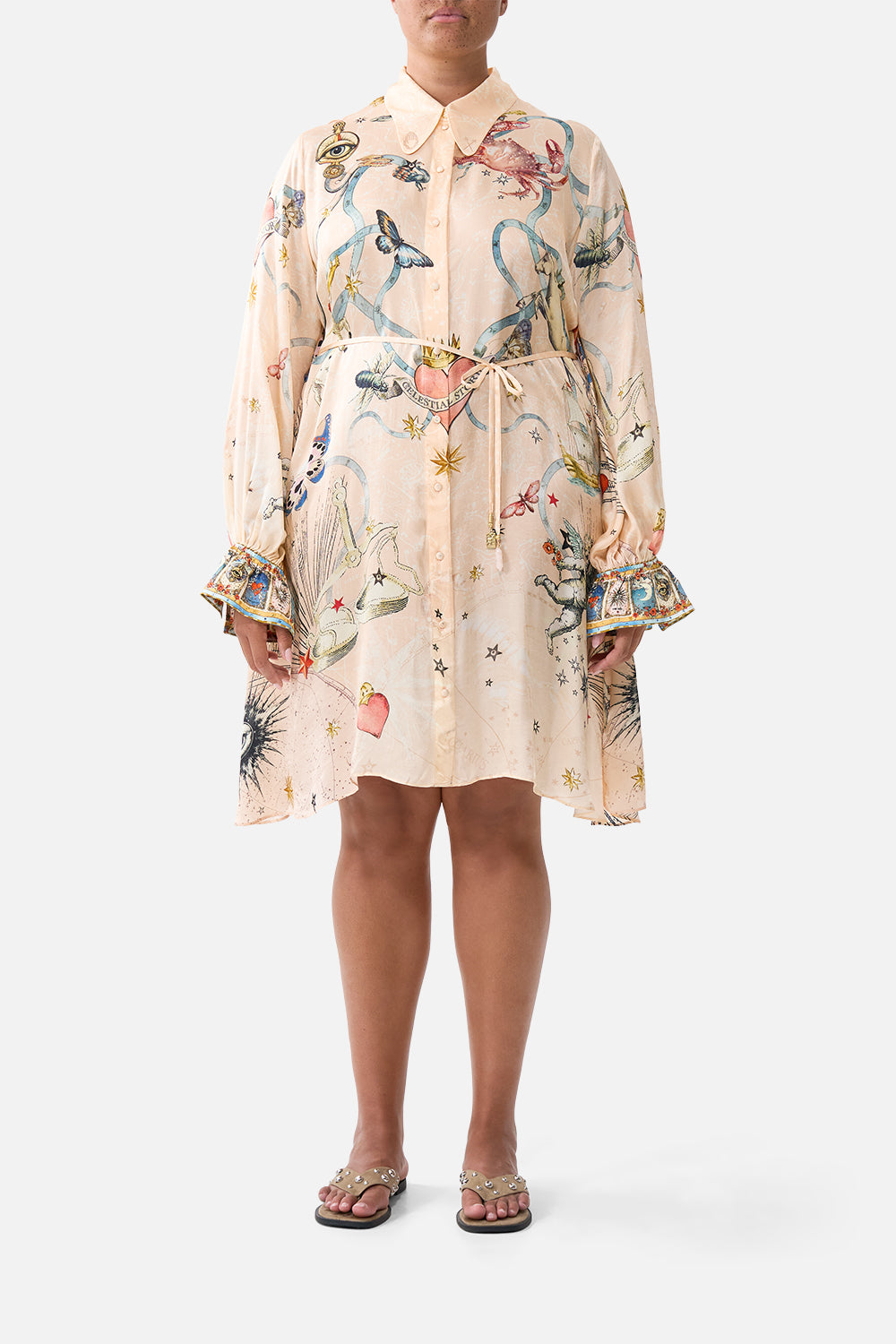 SHIFT SHIRT DRESS HOUSE OF HOROSCOPES