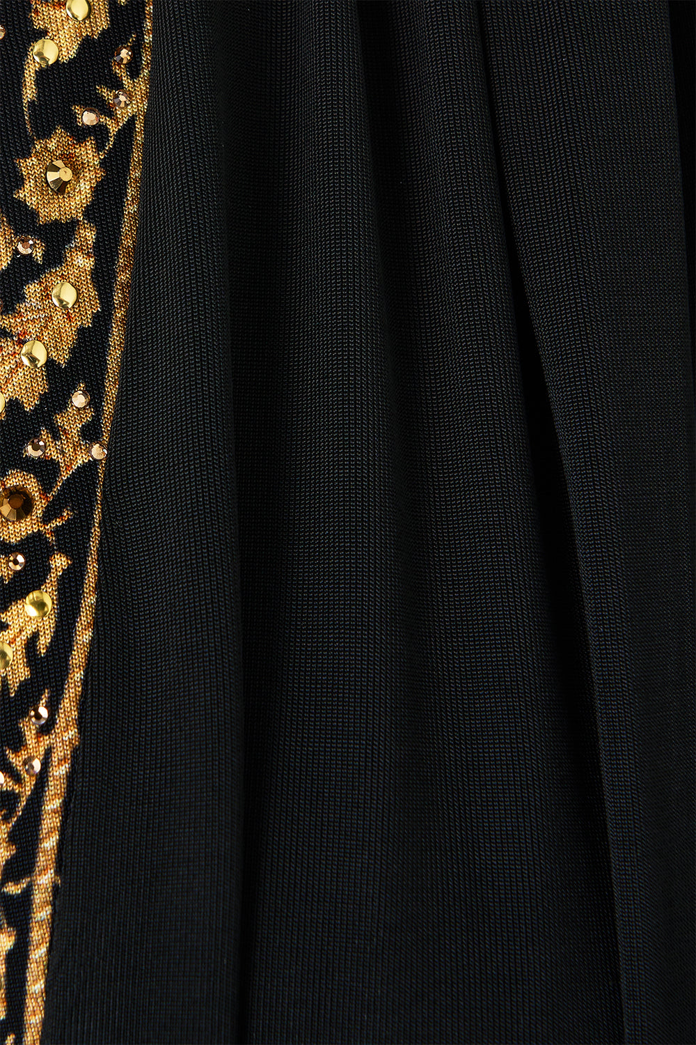 WAISTED DRAPED JERSEY DRESS OTTOMAN ELEGANCE