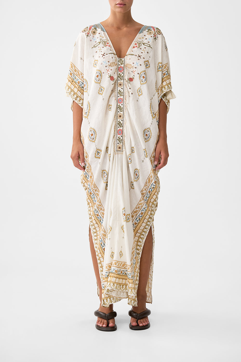 KAFTAN WITH FRONT TAB DETAIL OTTOMAN DYNASTY