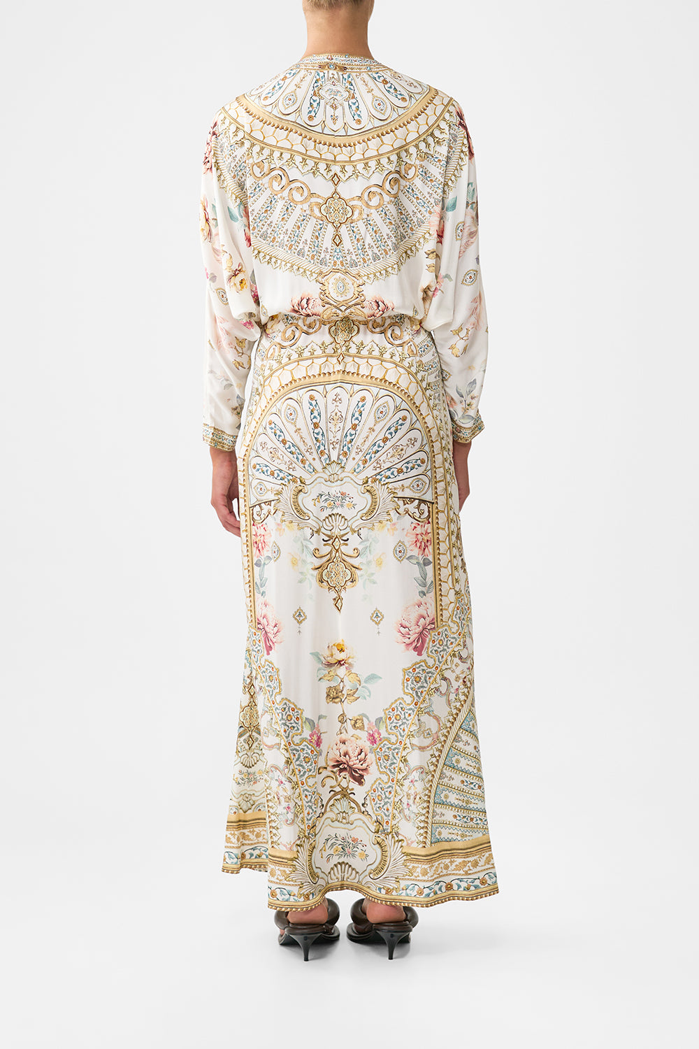 TWIST FRONT BATWING DRESS OTTOMAN DYNASTY