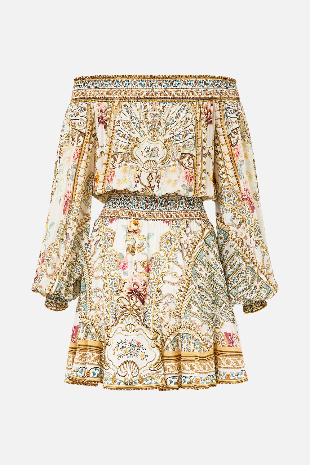 OFF SHOULDER SHORT DRESS OTTOMAN DYNASTY