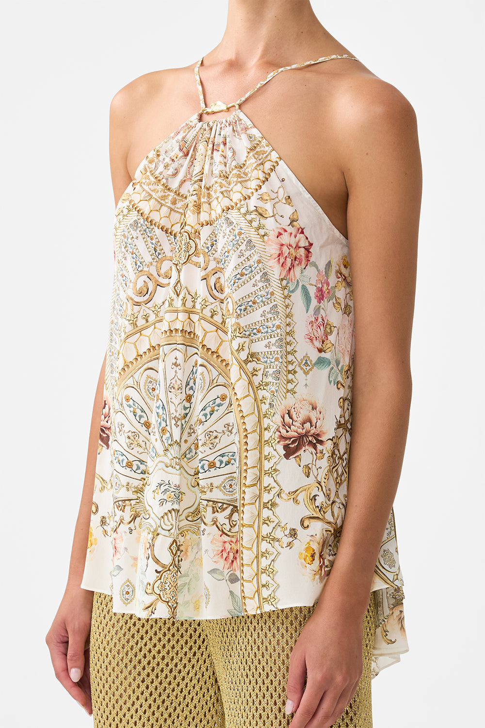 GATHER NECK HARDWARE TOP OTTOMAN DYNASTY