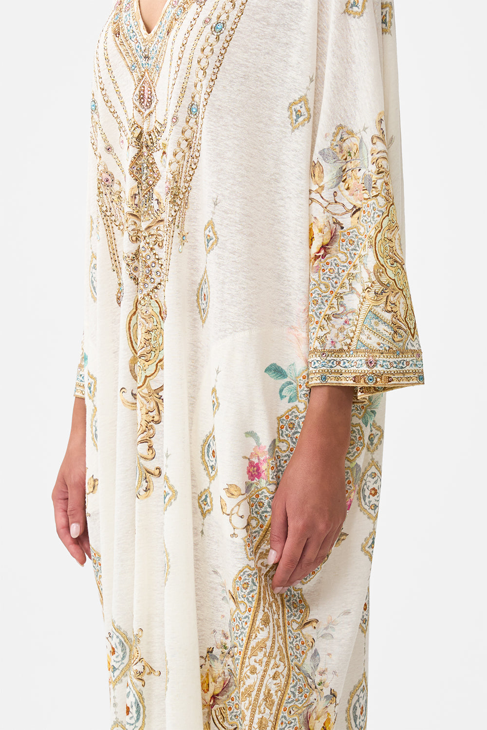 V NECK BATWING KAFTAN OTTOMAN DYNASTY
