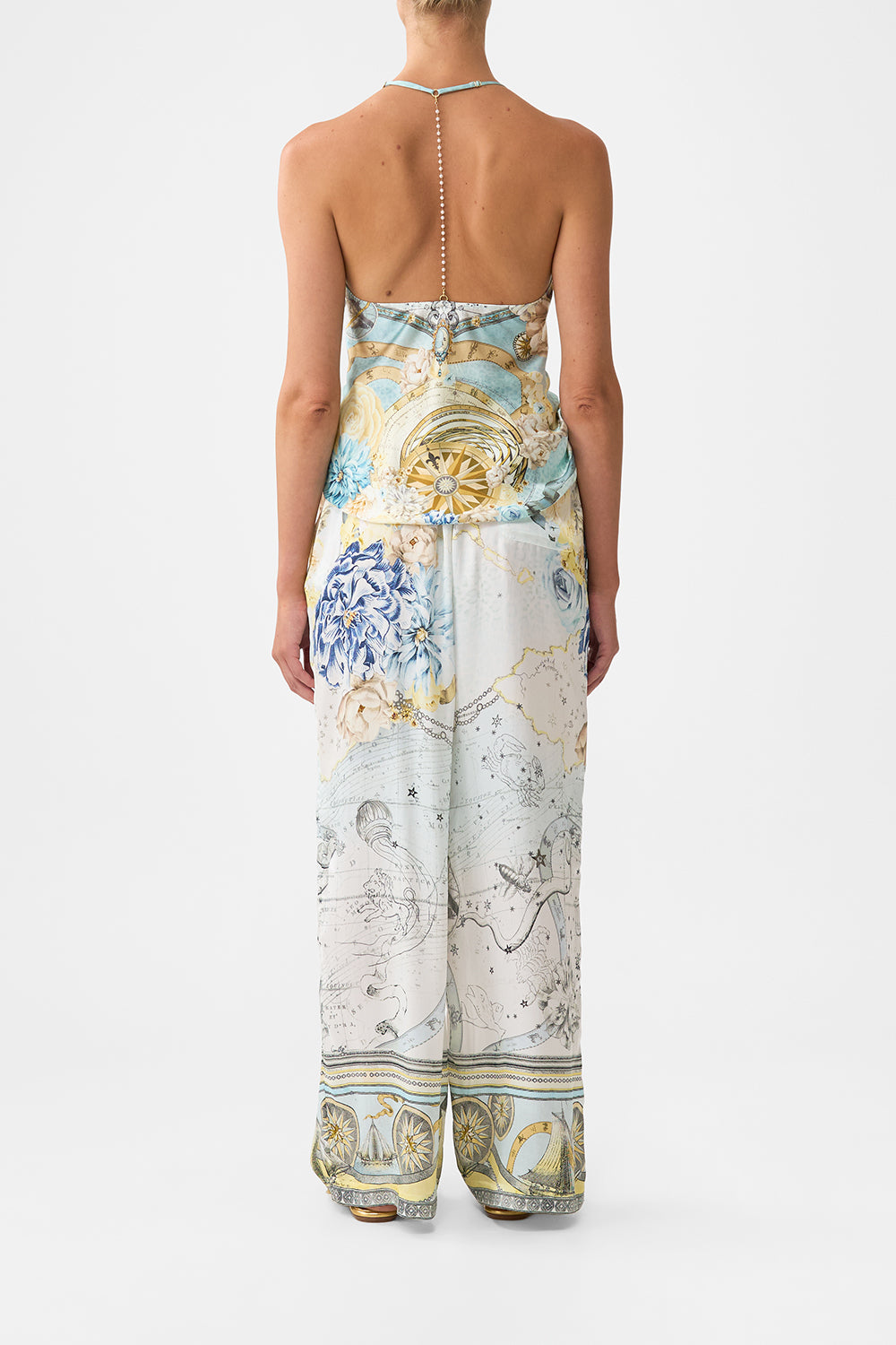 BUTTON FRONT LOUNGE PANT MY LUCKY STARS