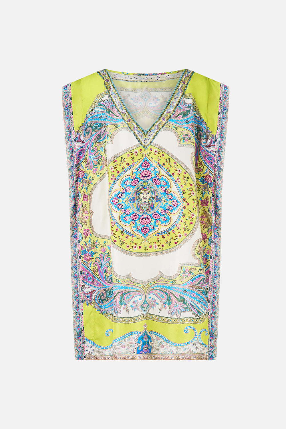 GUSSET TUNIC SHORT KAFTAN MAGIC CARPET RIDE