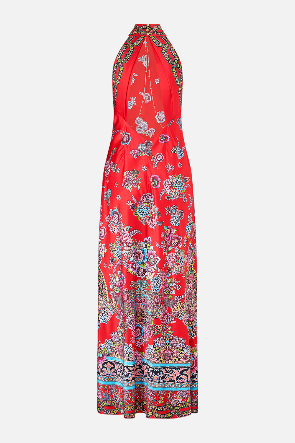 HIGH NECK BIAS DRESS ARTISANS OF ANATOLIA