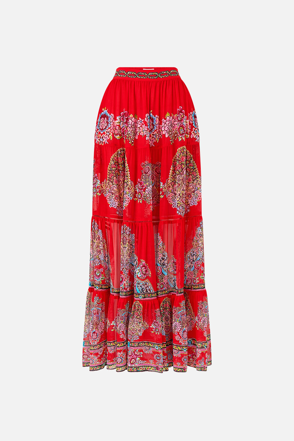 TIERED MAXI SKIRT ARTISANS OF ANATOLIA