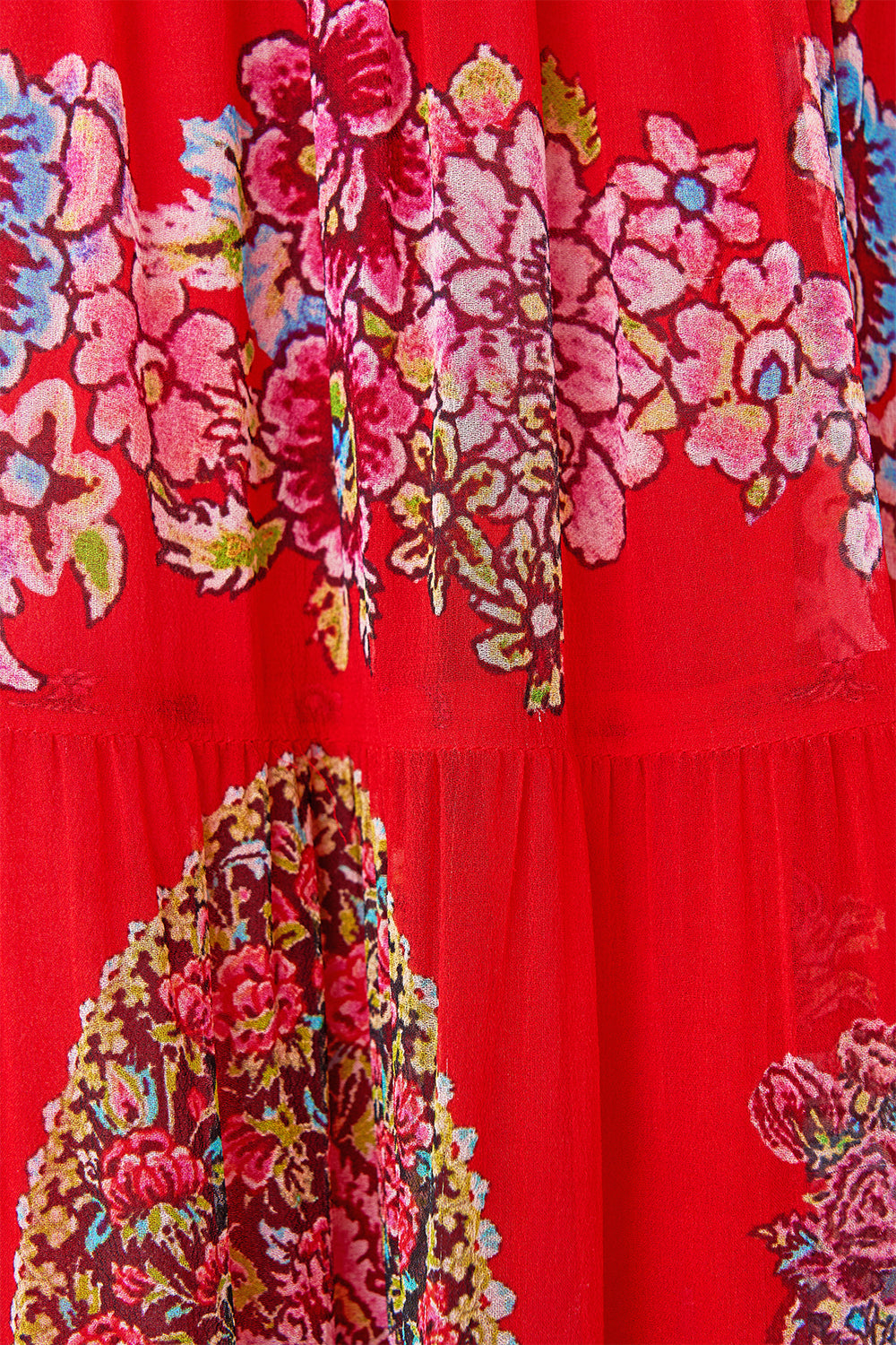 TIERED MAXI SKIRT ARTISANS OF ANATOLIA