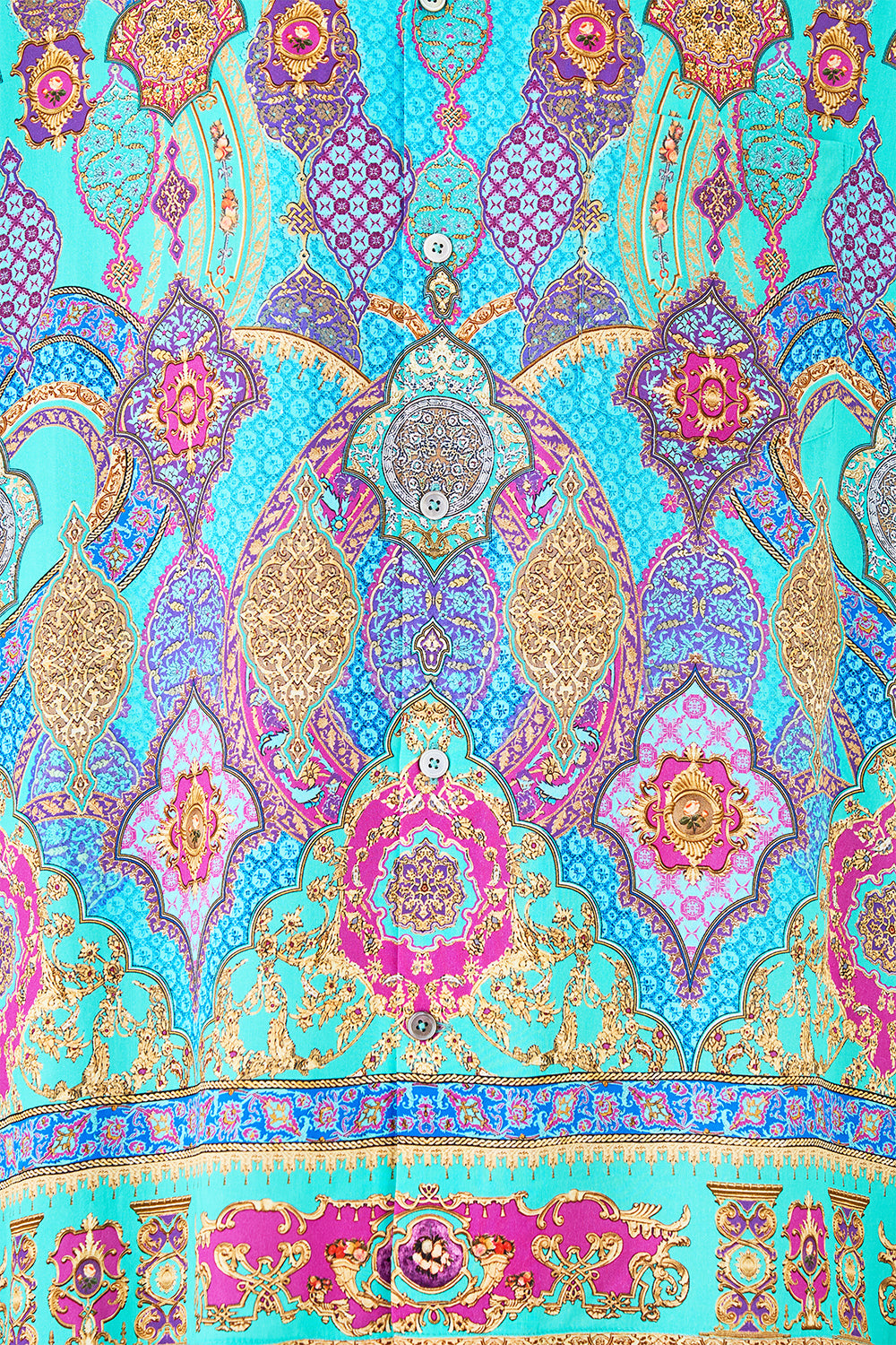 SHORT SLEEVE CAMP COLLARED SHIRT THE CONCUBINES CORRIDOR