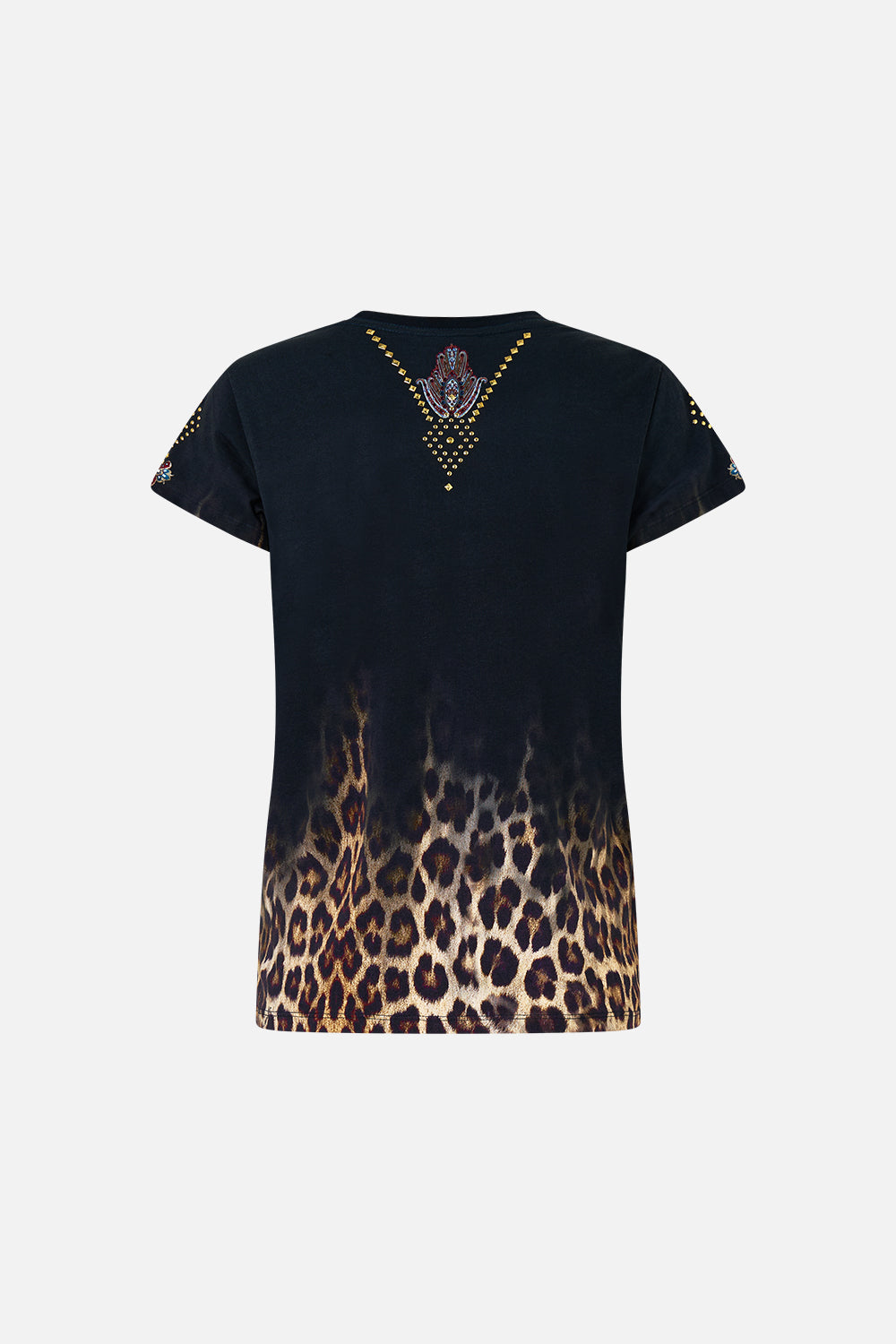 SLIM FIT ROUND NECK T-SHIRT ISTANBUL ANIMALIA
