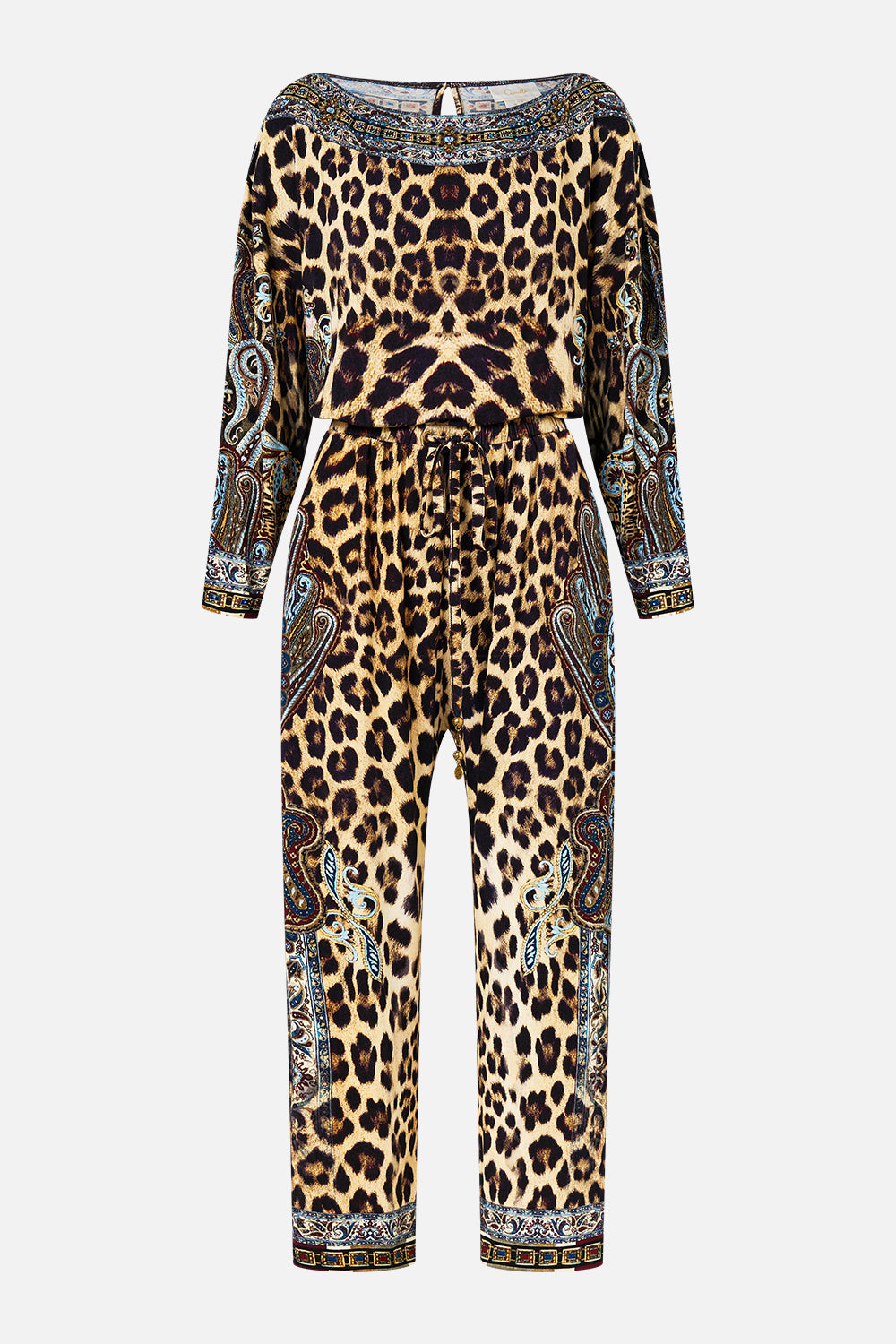LOUNGE JERSEY JUMPSUIT ISTANBUL ANIMALIA