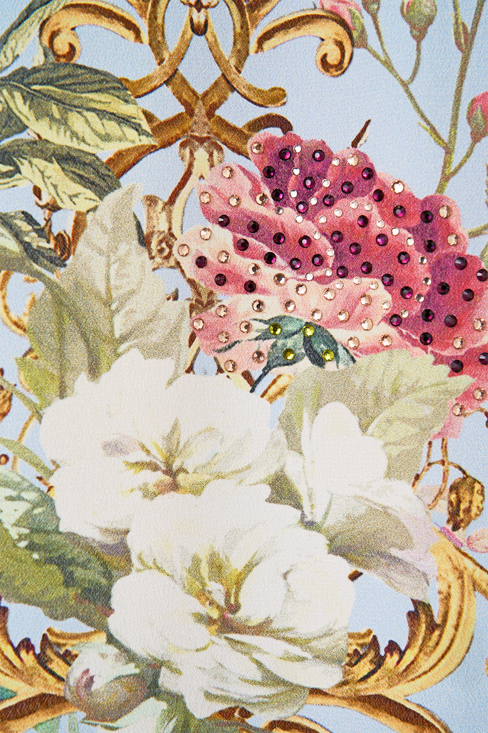 LONG SLEEVE JUMPER WITH PRINT BACK TILED IN TIME