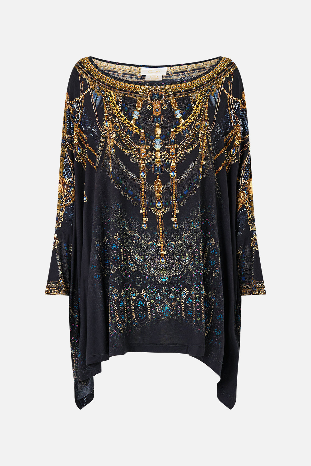 SCOOP NECK SLOUCH TEE SONG OF THE SOLSTICE