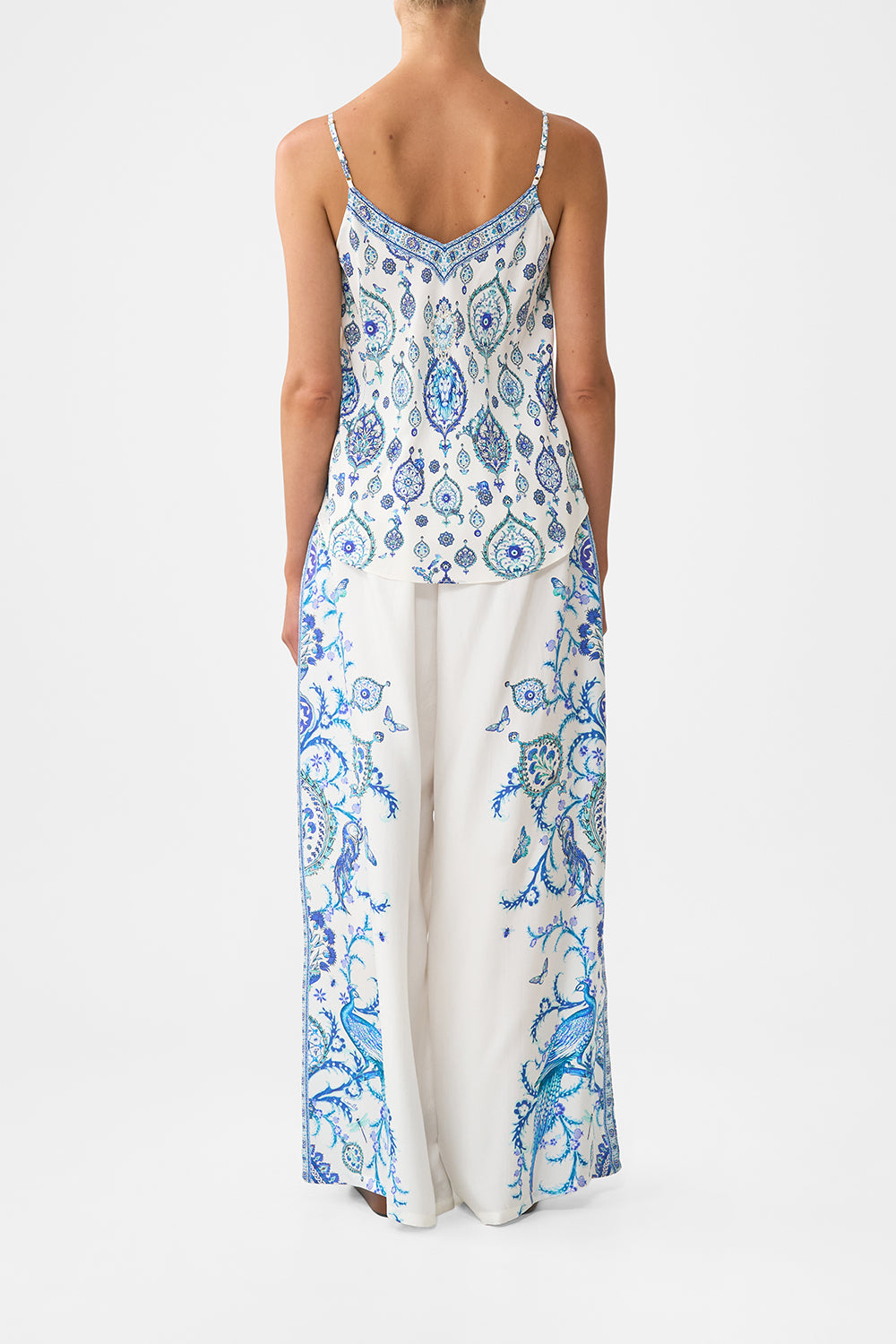 V-NECK BIAS CAMI ISNIK LULLABY