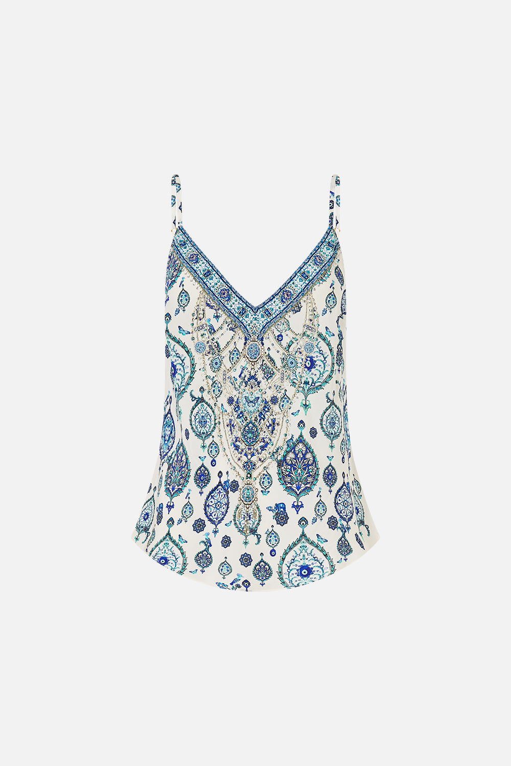 V-NECK BIAS CAMI ISNIK LULLABY