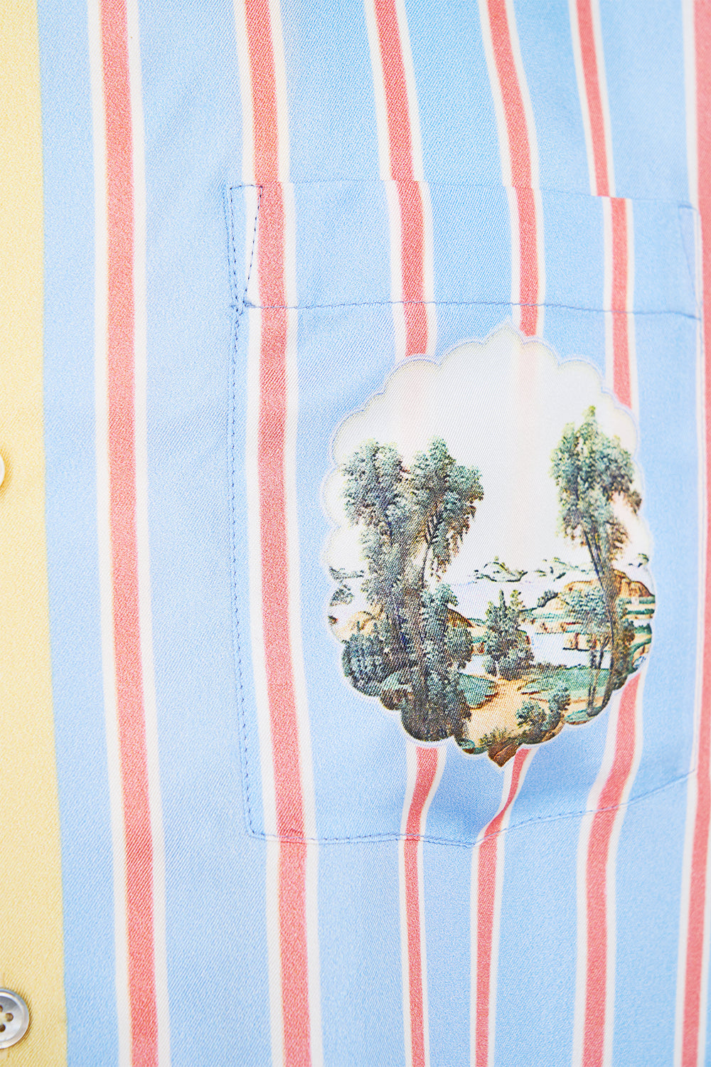 SHORT SLEEVE CAMP COLLARED SHIRT BOTANICAL BALLADS