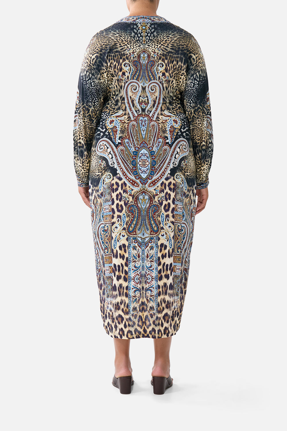 TWIST FRONT DRESS ISTANBUL ANIMALIA