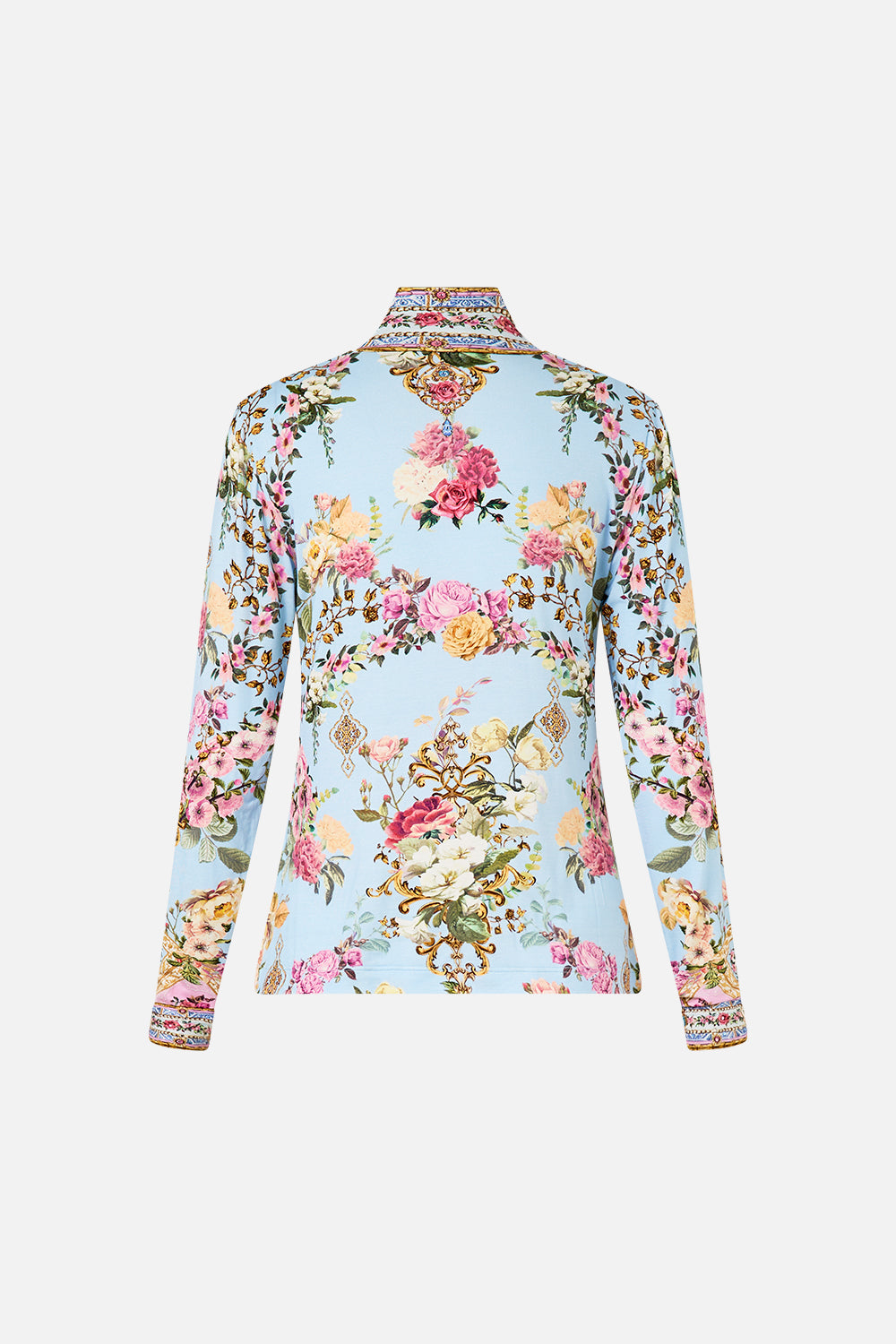 JERSEY TURTLENECK TILED IN TIME