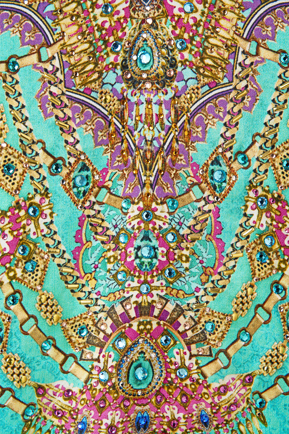 TANK TOP WITH STRAP BEAD DETAIL THE CONCUBINES CORRIDOR