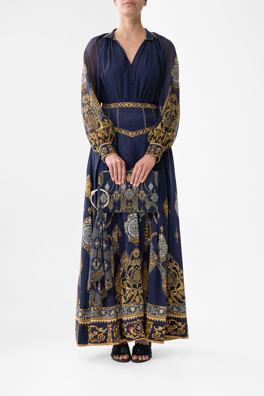 RING SCARF CLUTCH THE IMPERIAL GATE