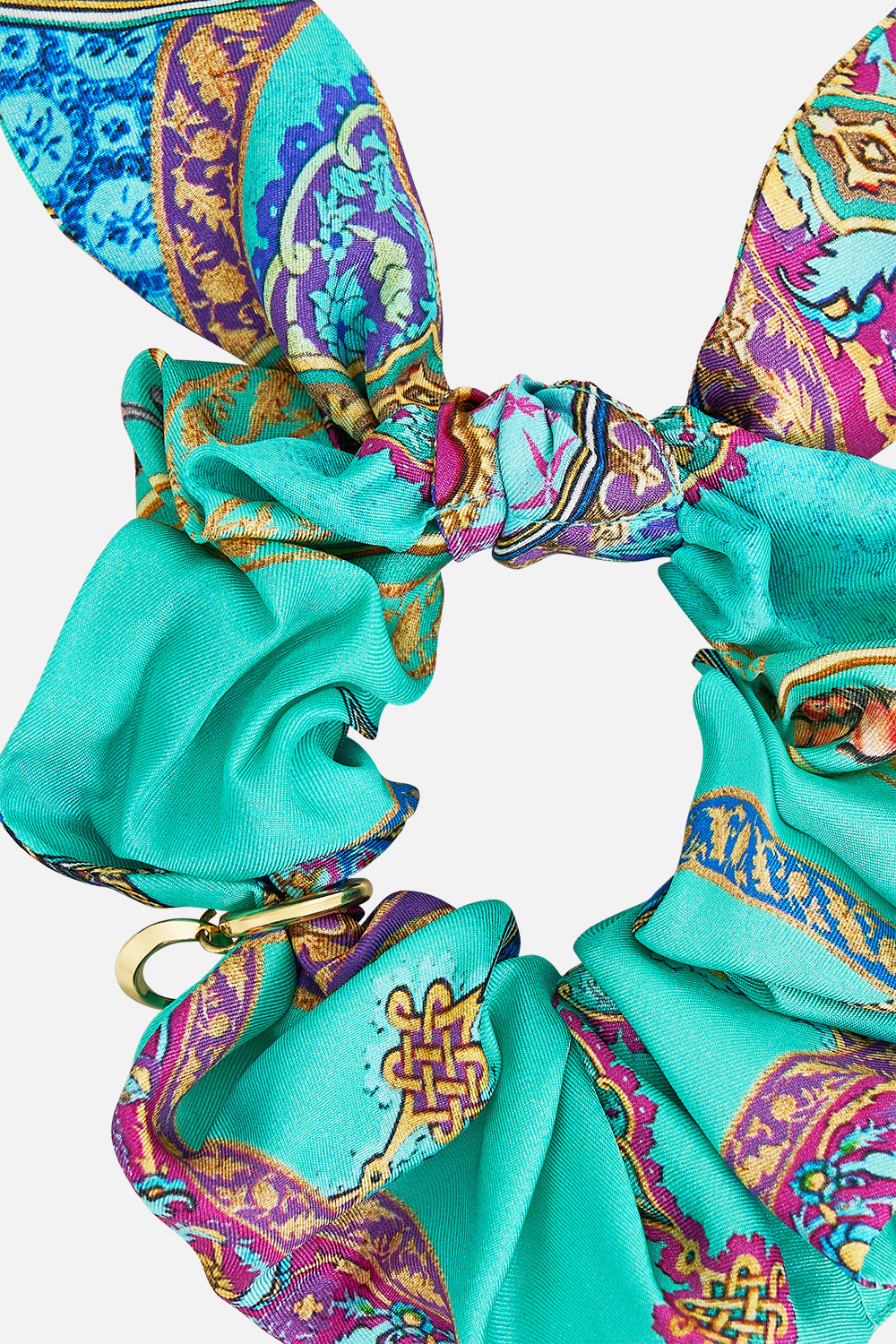 SCRUNCHIE WITH TIE AND CHARM THE CONCUBINES CORRIDOR