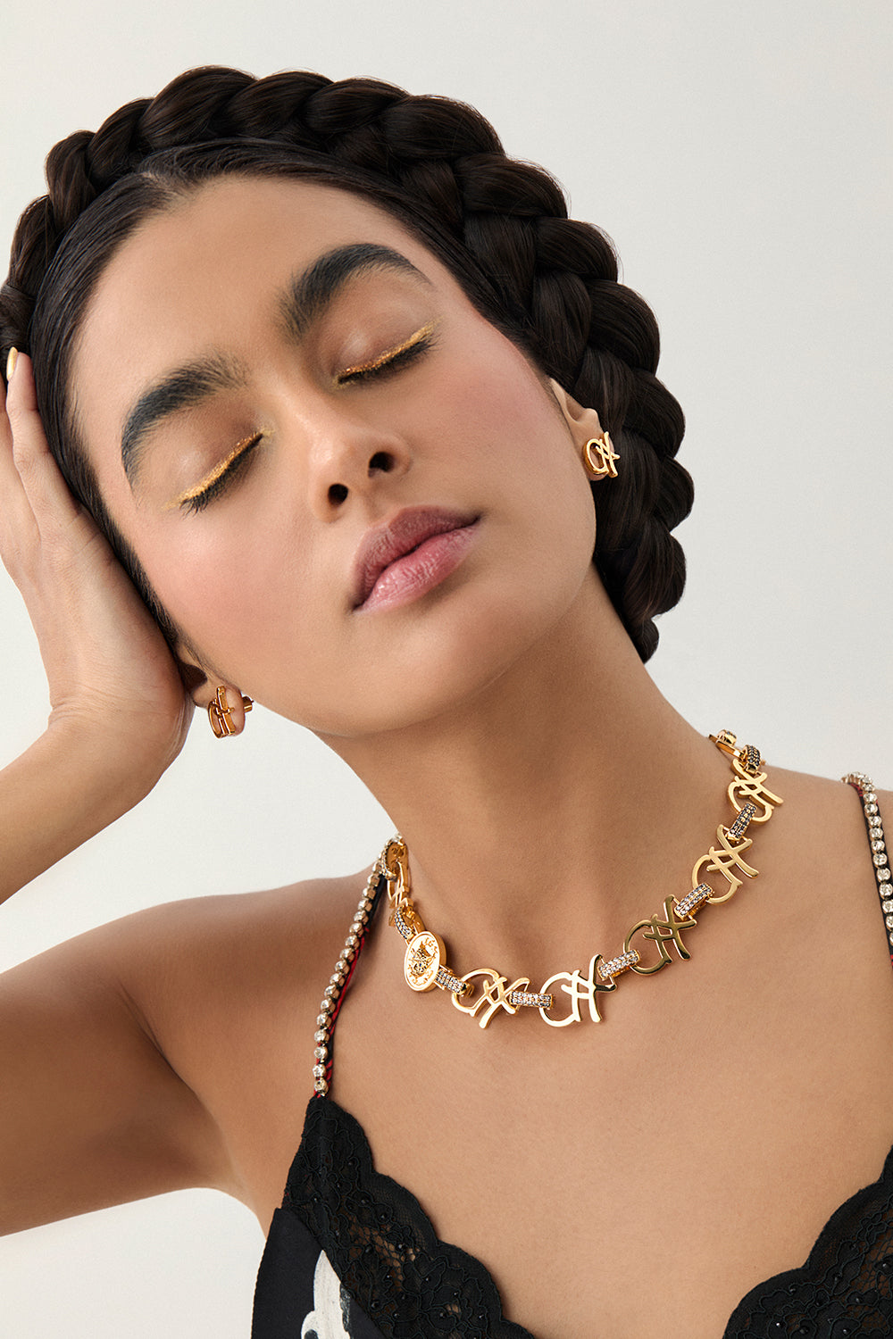 FIERCE FOLKLORE COIN NECKLACE GOLD