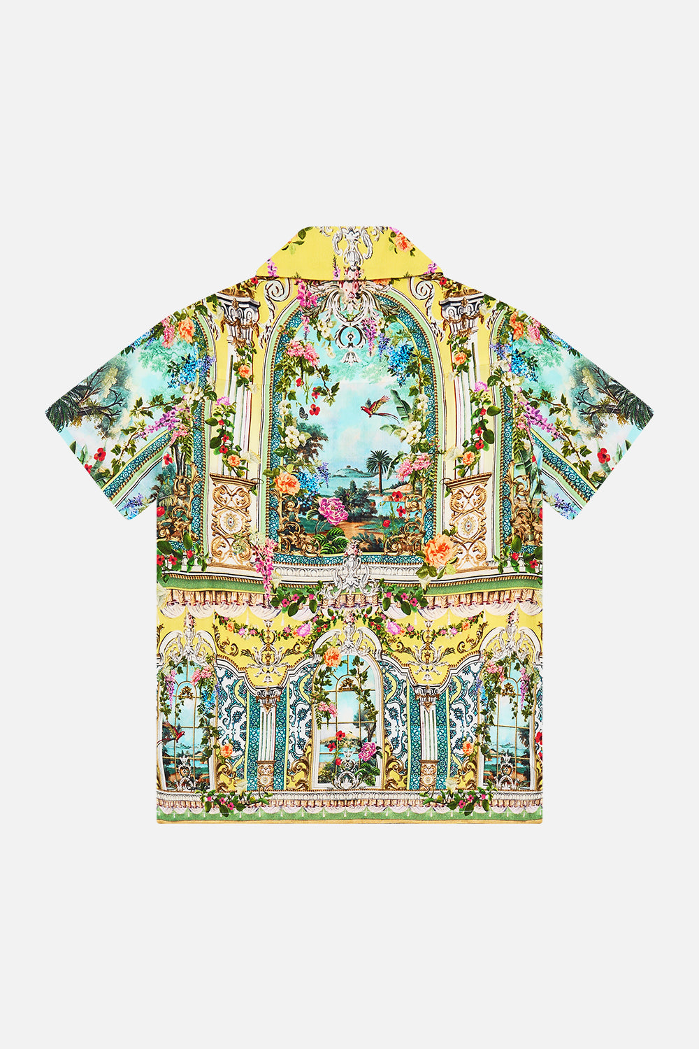 BOYS SHORT SLEEVE CAMP COLLARED SHIRT TALES OF TOPKAPI PALACE