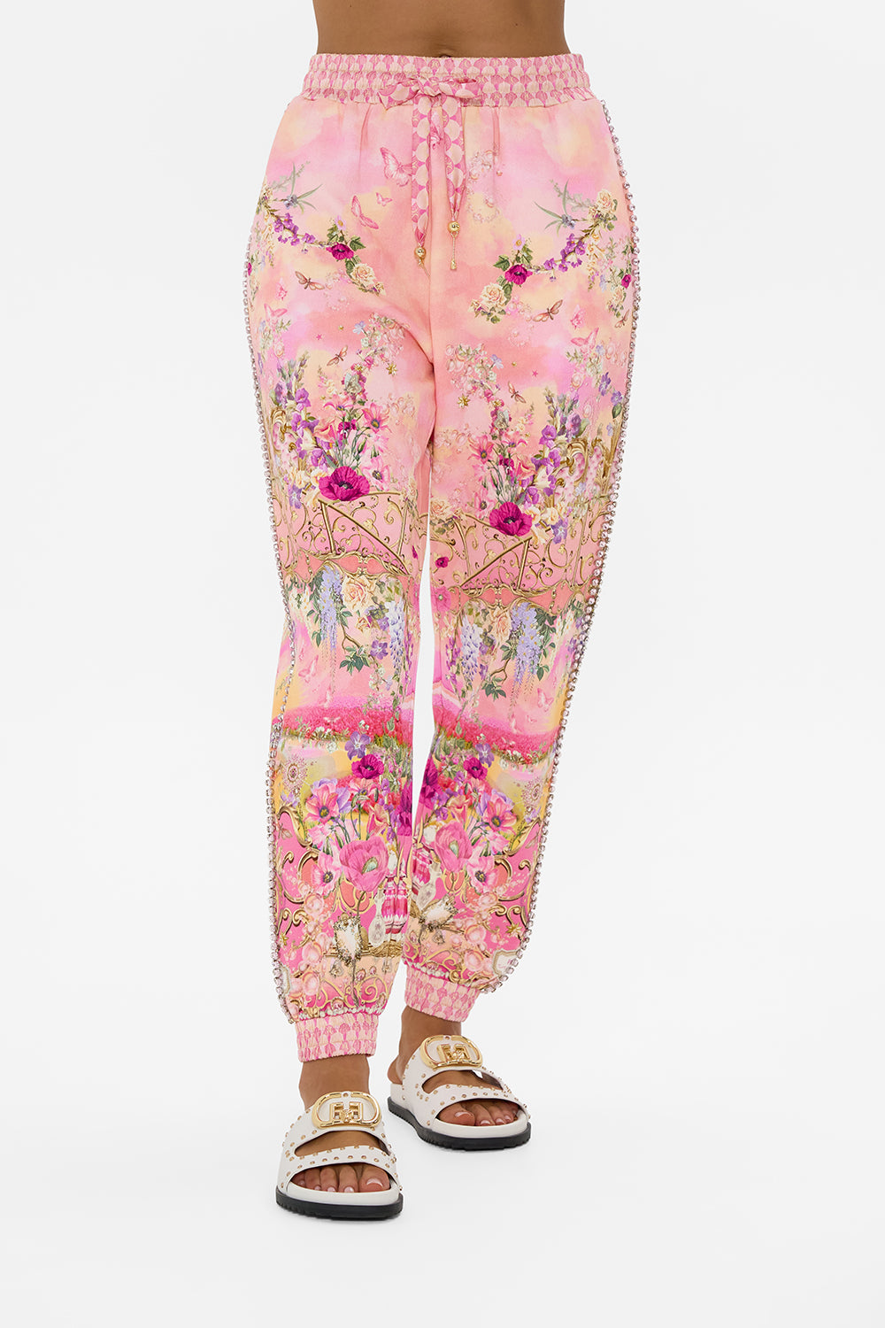 CAMILLA Jersey Track Pant With Silk Details Totally Ozmopolitan
