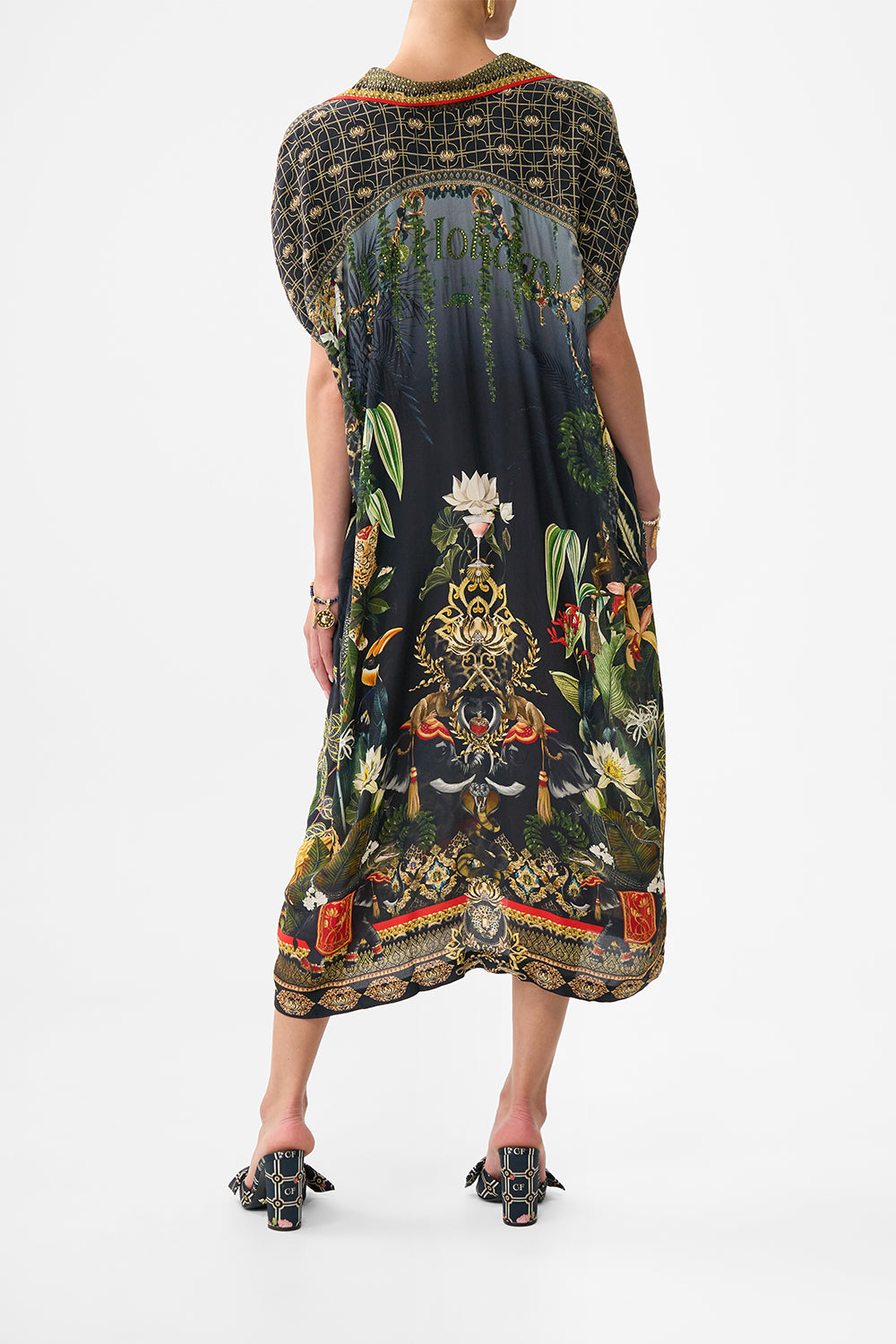 SLEEVELESS SHIRTDRESS READY FOR MY WELCOME DRINK