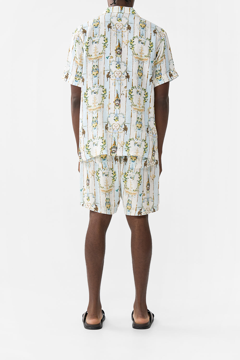 SHORT SLEEVE CABANA SHIRT VENUS ON A VESPA