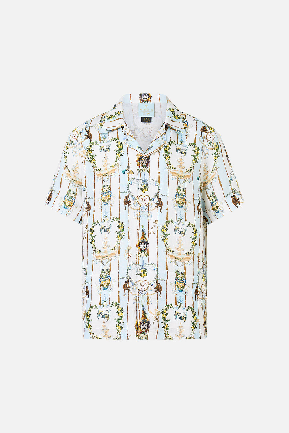 SHORT SLEEVE CABANA SHIRT VENUS ON A VESPA