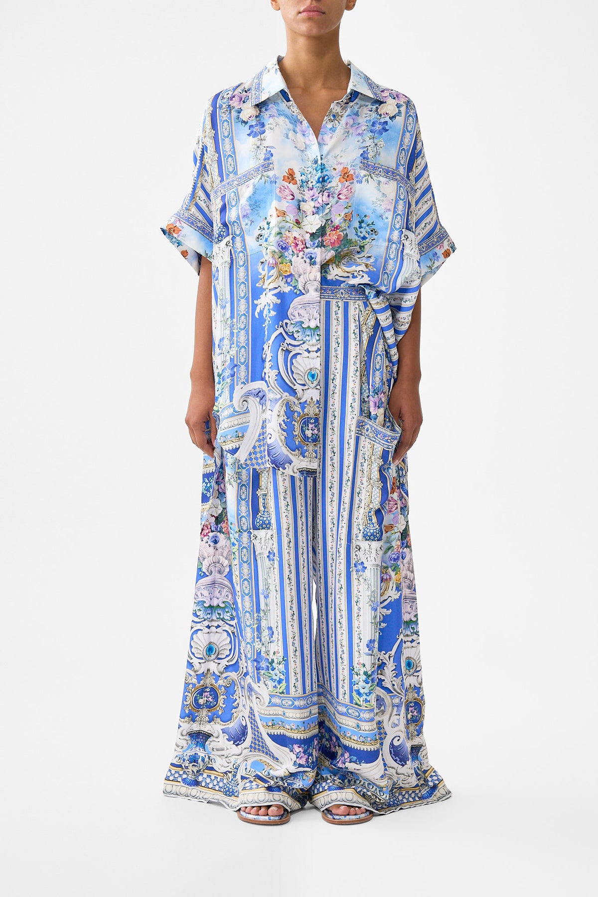 OVERSIZED POCKET TUNIC OTTOMAN OPULENCE