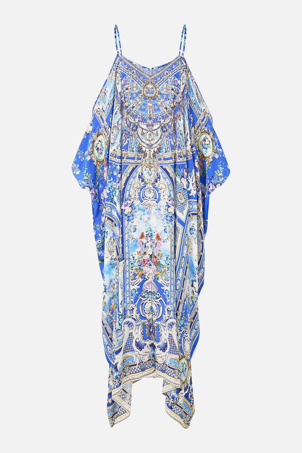 DROP SHOULDER STRAP KAFTAN OTTOMAN OPULENCE