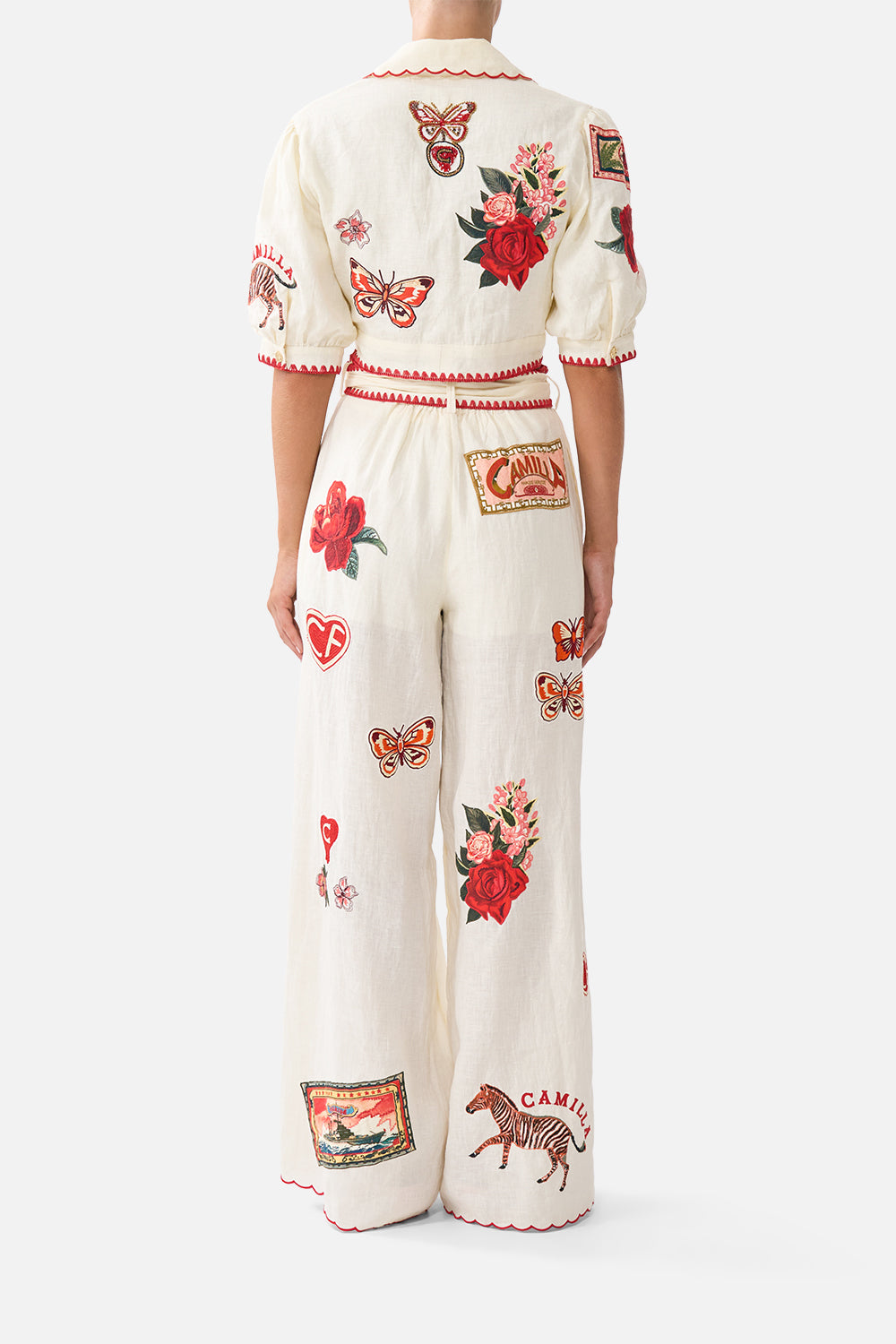 CROPPED TOP WITH TIE FRONT HIGH CLASS HOOKAH