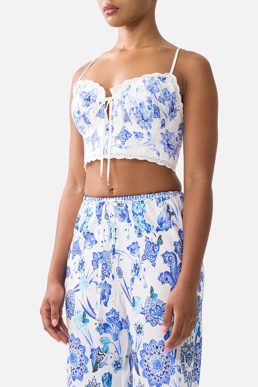 GATHERED BRALETTE ALL ABOUT THAT LACE