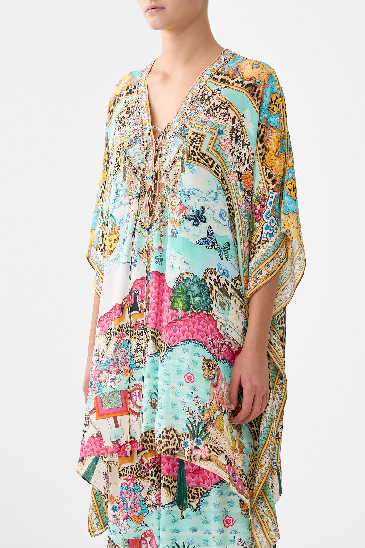 SHORT LACE UP KAFTAN MINIATURE MOMENTS