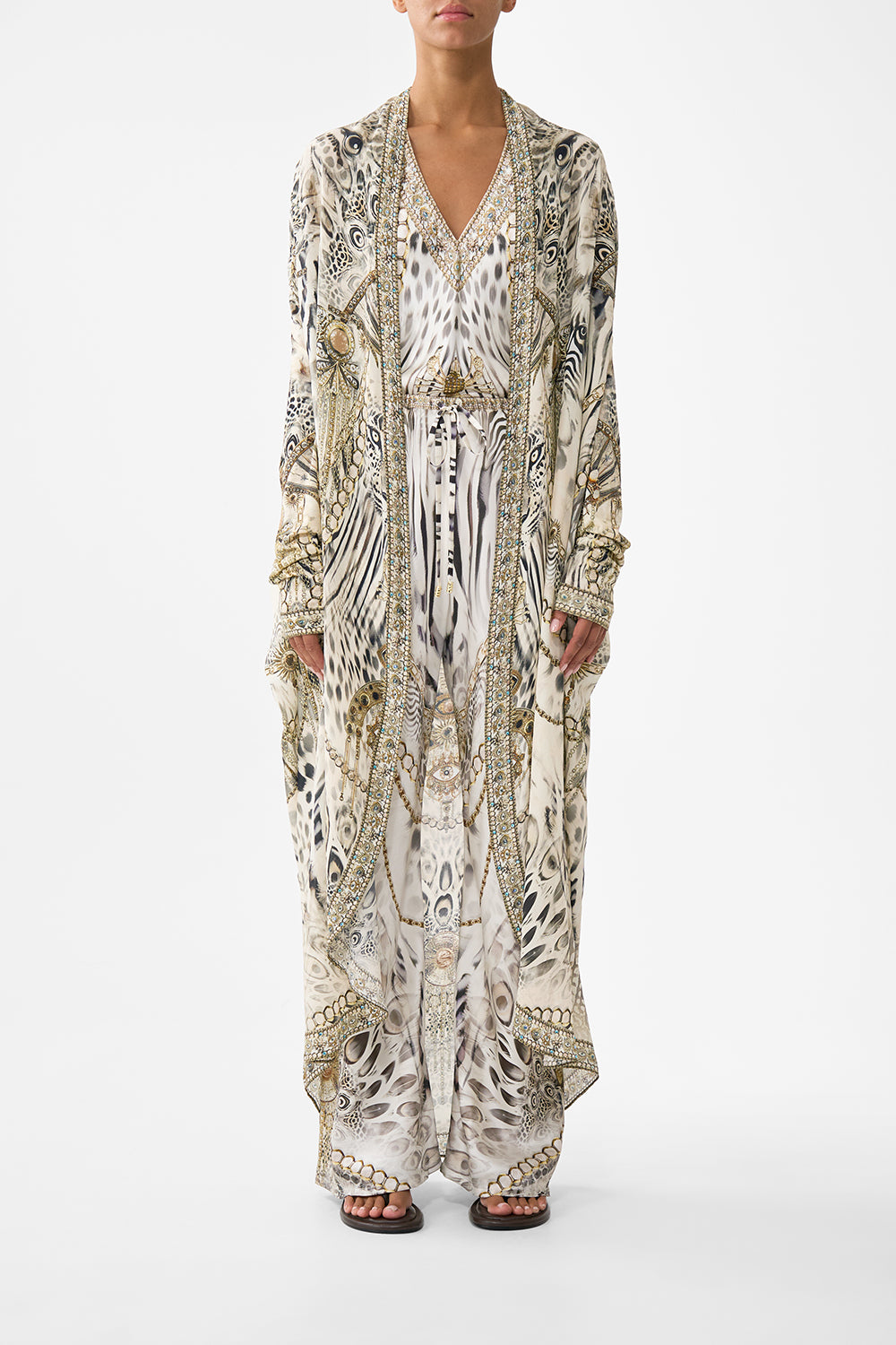 LONG CASUAL JACKET WITH POCKETS LADY LIONHEART