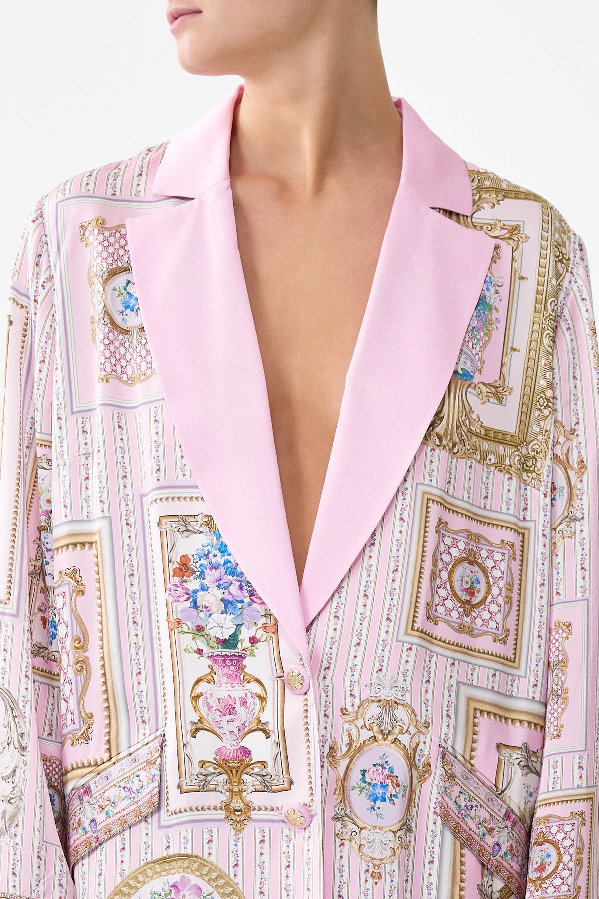 RELAXED SUIT JACKET PALATIAL PASTELS