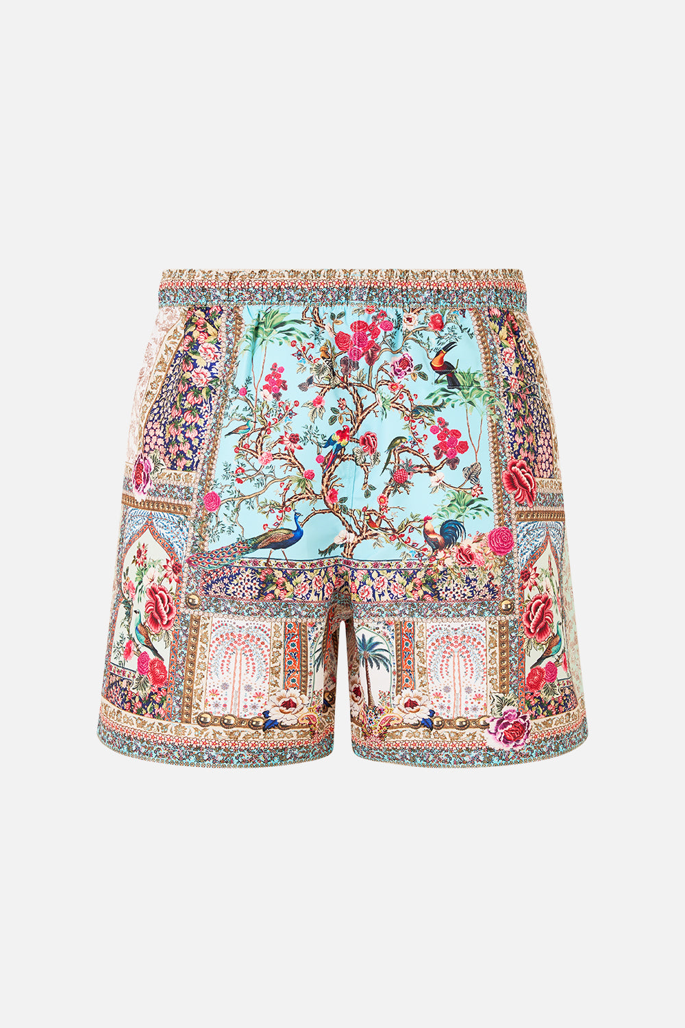 MID LENGTH BOARDSHORT WITH ELASTIC WAIST SULTANS AND QUEENS