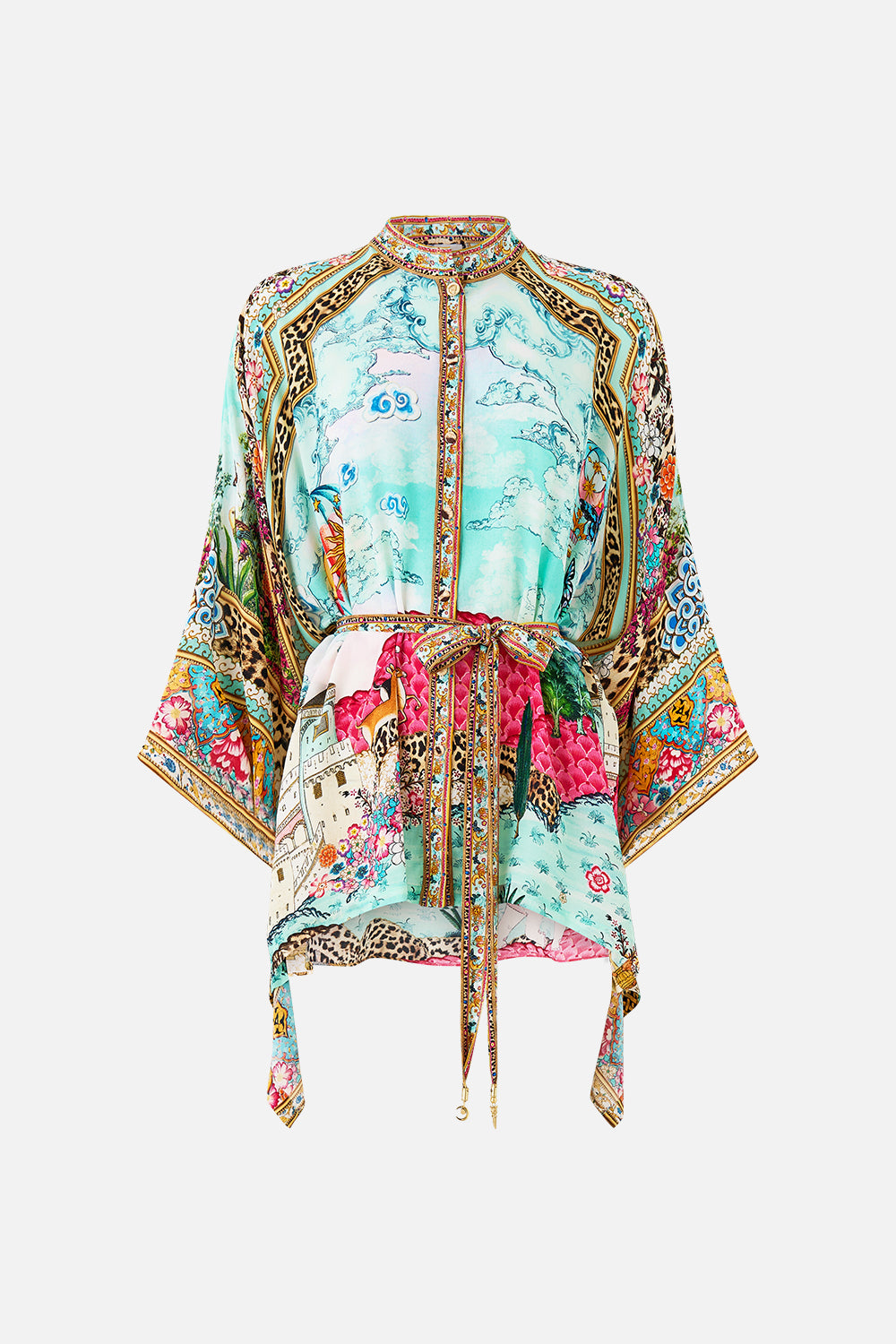 BUTTON THROUGH SCARF BLOUSE MINIATURE MOMENTS