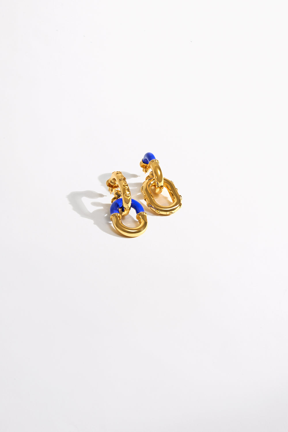 CAMILLA Artisan Artillery Earrings in Gold print