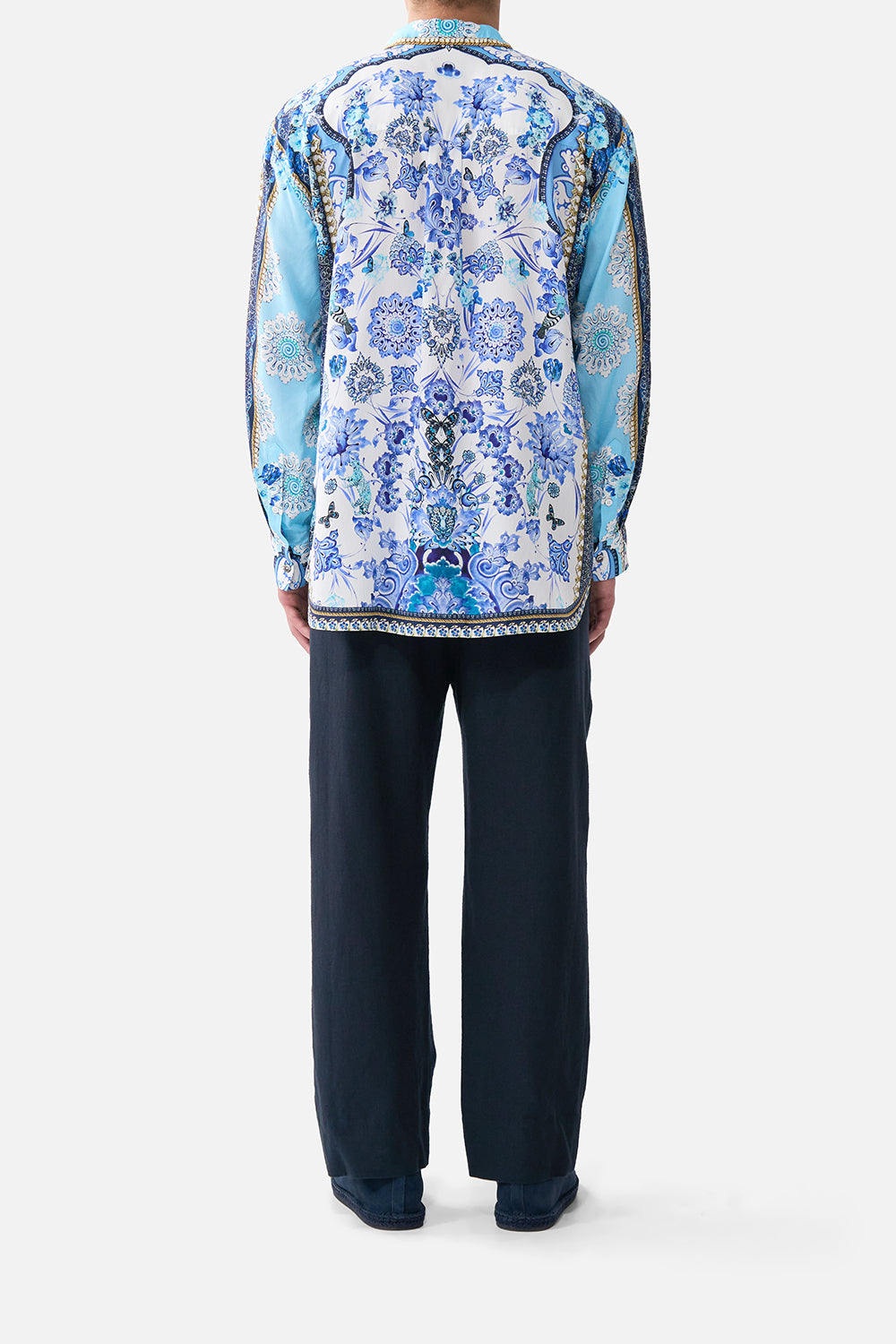 LONG SLEEVE OVERSIZED SHIRT ALL ABOUT THAT LACE