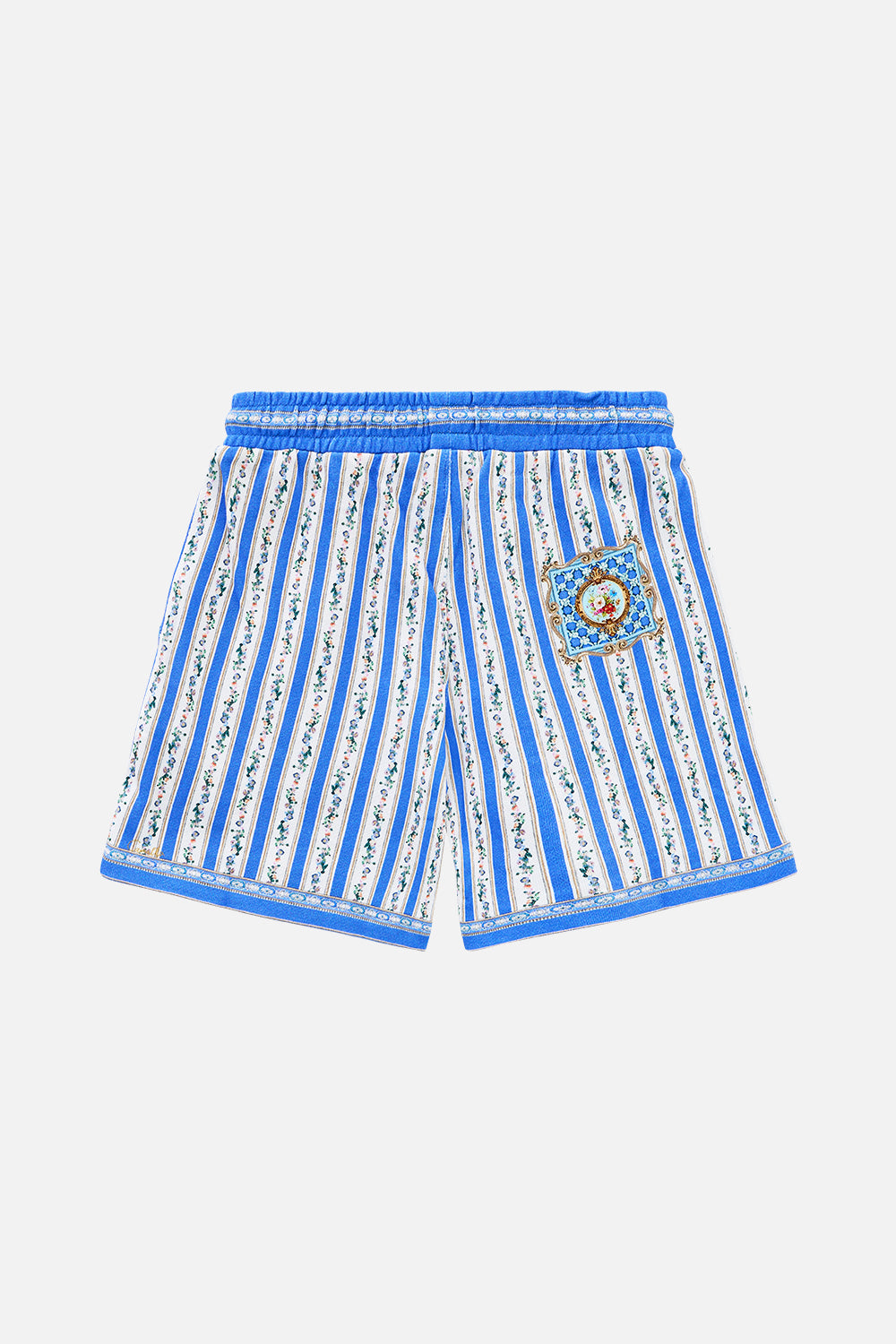 BOYS TRACK SHORT WITH ELASTIC WAIST OTTOMAN OPULENCE