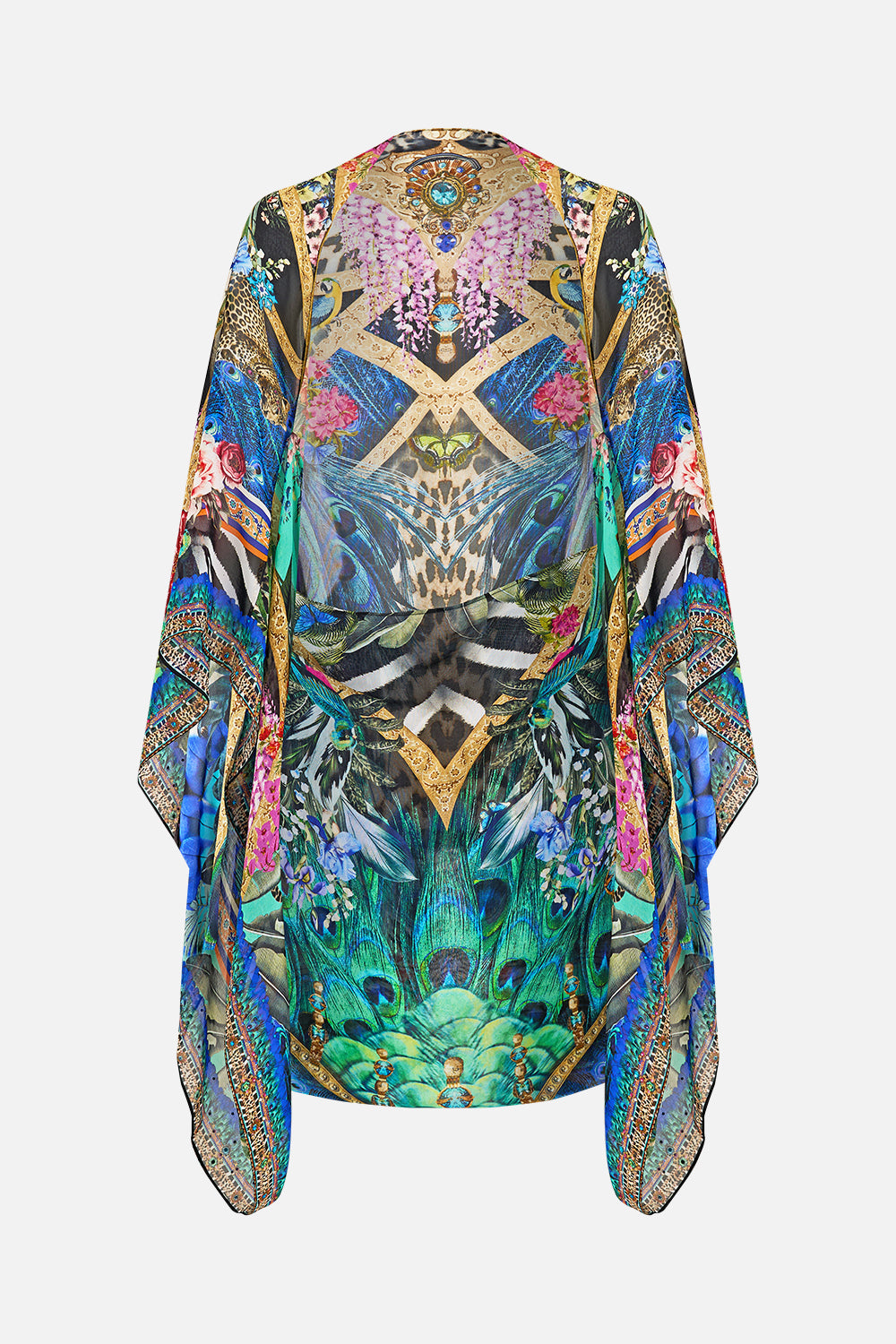 SILK CHIFFON SHRUG ANIMAL ALCHEMY