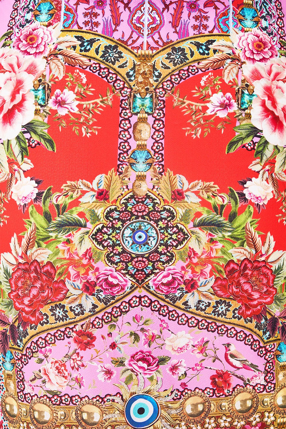 MULTI WEAR LONG SARONG WITH FRILL EDGE HEIRLOOM EMPIRE